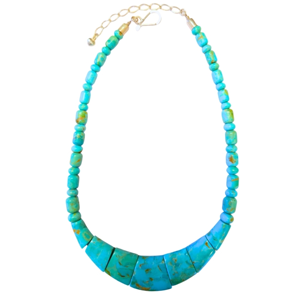 Jay King Sterling Silver Turquoise Necklace